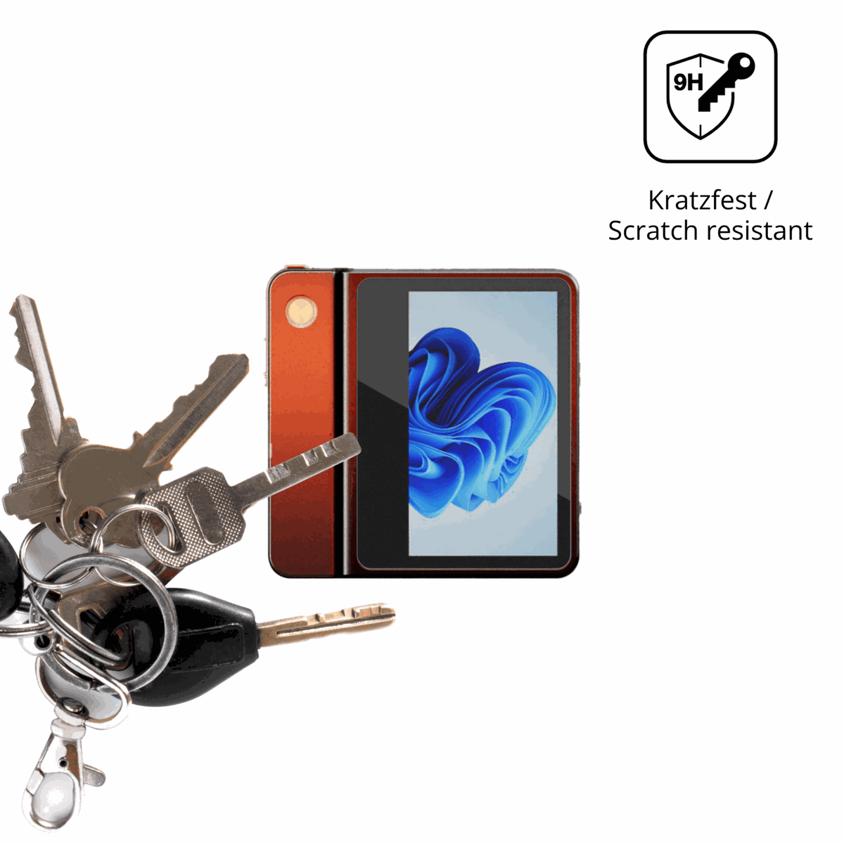 dipos Displayschutz für AOOSTAR G-FLIP H255, mattierte Oberfläche, robuste Festigkeit und perfekte Passform