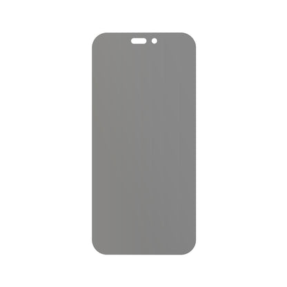 dipos Displayschutz für Apple iPhone 16 Plus, mattierte Oberfläche, Blickschutzfilter und perfekter Passform