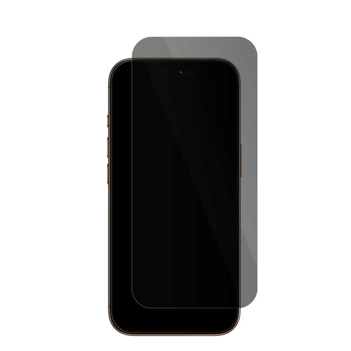 dipos Displayschutz für Apple iPhone 16 Pro Max, mit Blickschutzfilter und perfekter Passform auch für die Rundungen