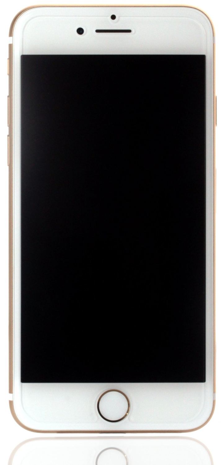 dipos Displayschutz für Apple iPhone 7 Plus, transparente Oberfläche, perfekte Passform auch für die Rundungen