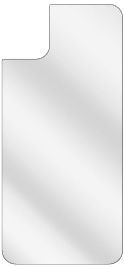 dipos Displayschutz für Apple iPhone 11 Rückseite, transparente Oberfläche, geringe Dicke und perfekte Passform
