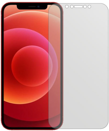 AppleiPhone 12 Pro Max mit aufgebrachter dipos Displayschutzfolie, die lästige Fingerabdrücke minimiert