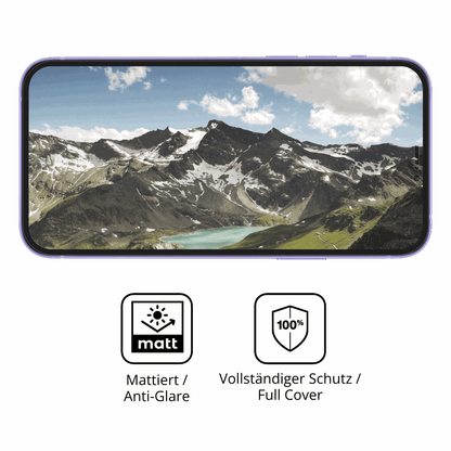 Flexible TPU-Folie passend zugeschnitten für Apple iPhone 12, vollständige Abdeckung