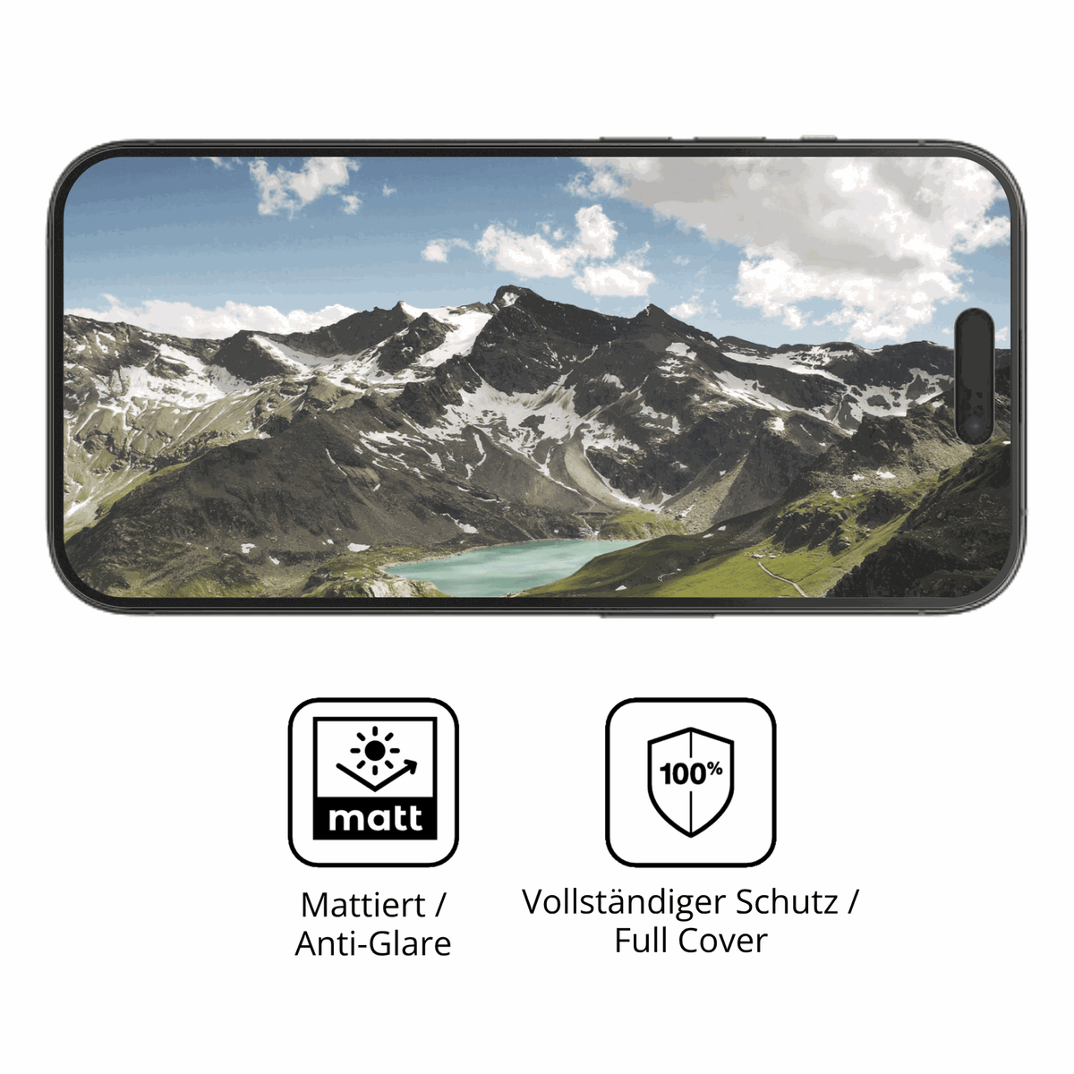 Flexible TPU-Folie passend zugeschnitten für Apple iPhone 14 Pro Max, vollständige Abdeckung
