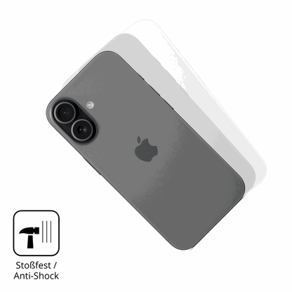 Schutz gegen Kratzer auf dem Apple iPhone 17 Rückseite Glas durch Schlüssel, Stöße gegen die Tischkante oder Stürze