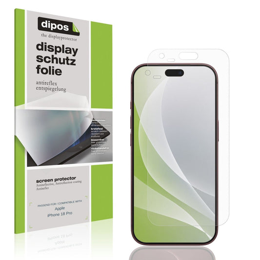4x Schutzfolie matt für Apple iPhone 18 Pro Display-Schutzfolie