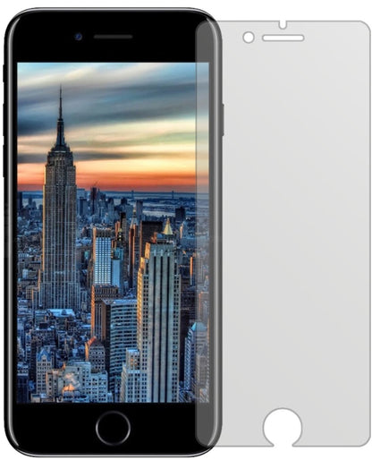 AppleiPhone SE (2020) mit aufgebrachter dipos Displayschutzfolie, die lästige Fingerabdrücke minimiert