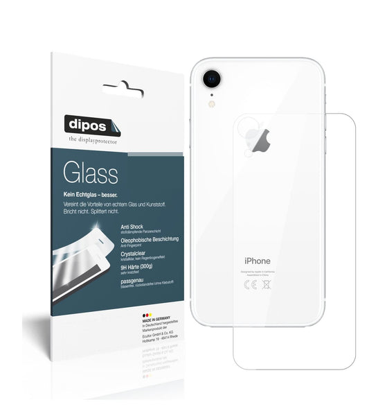 Perfekte Passform und ultimative Qualität: Unser 9H Panzerglas bietet Schutz für Apple-iPhone XR Rückseite