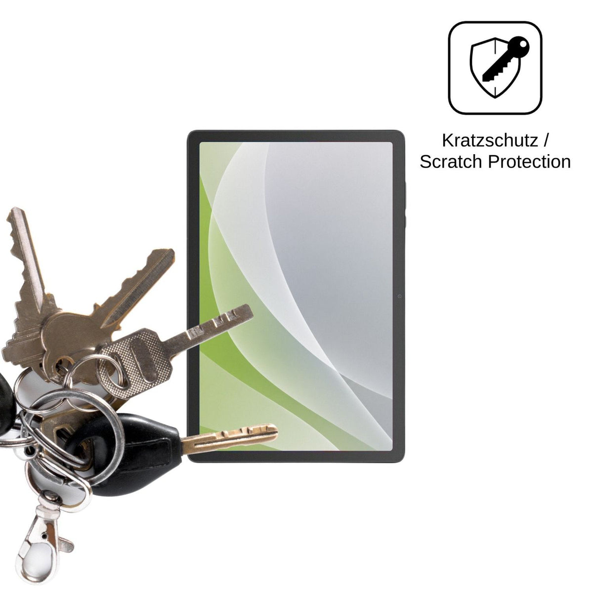 2x Schutzfolie matt für Aiwa Tab AS11 Display-Schutzfolie