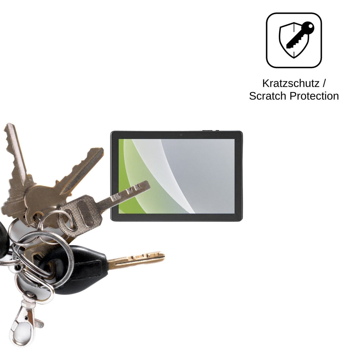 2x Schutzfolie matt für AWOW Tablet 10.1 Display-Schutzfolie