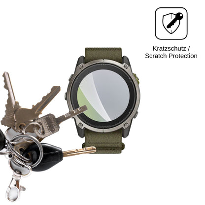 6x Schutzfolie matt für Garmin Enduro 4 Display-Schutzfolie