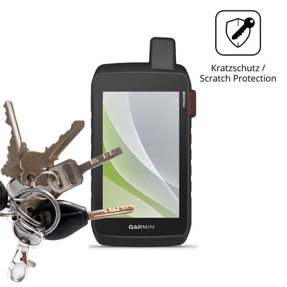 Schutz gegen Kratzer auf dem Garmin Montana 760i Glas durch Schlüssel oder Ähnliches