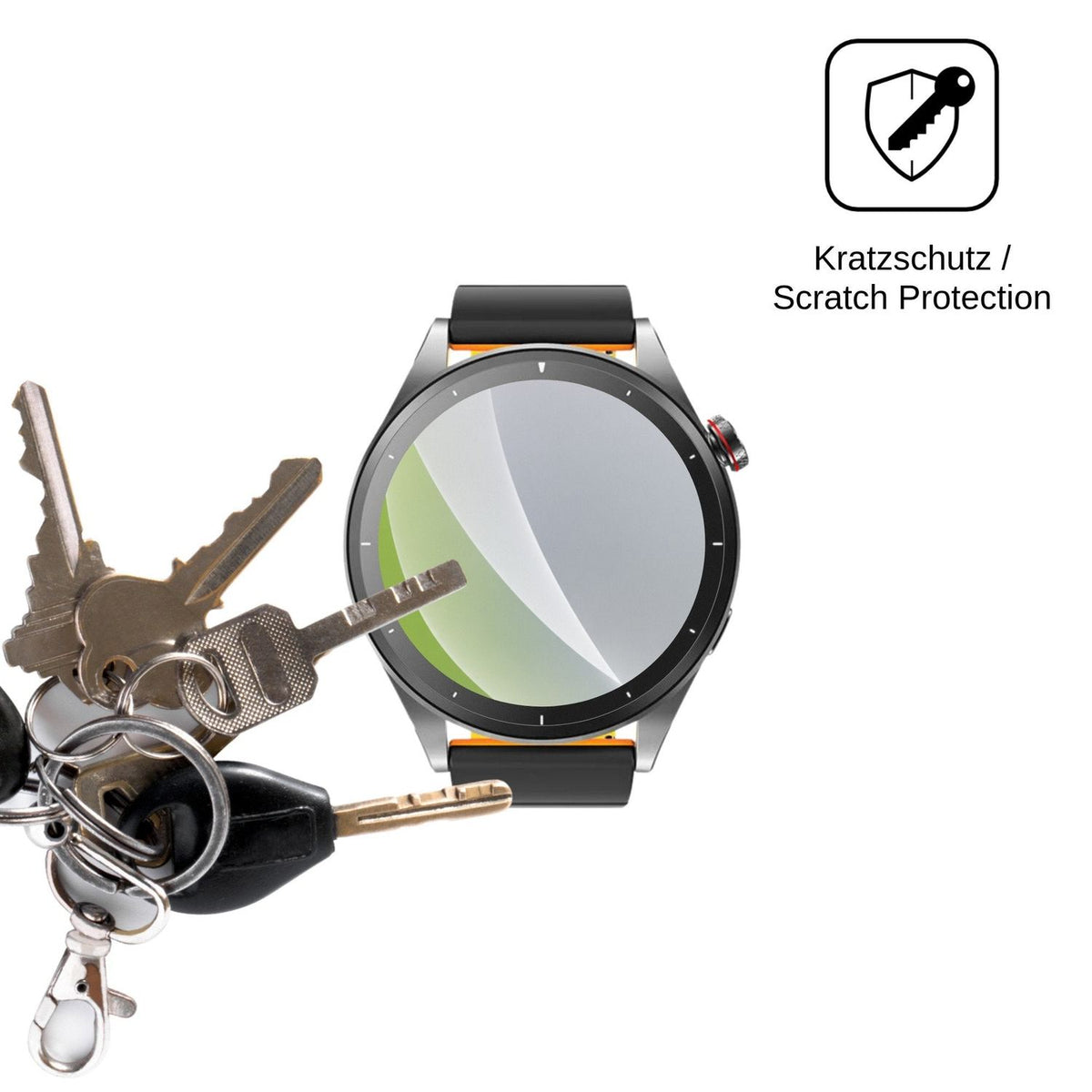6x Schutzfolie matt für MaxCom FW66 Iron R Display-Schutzfolie
