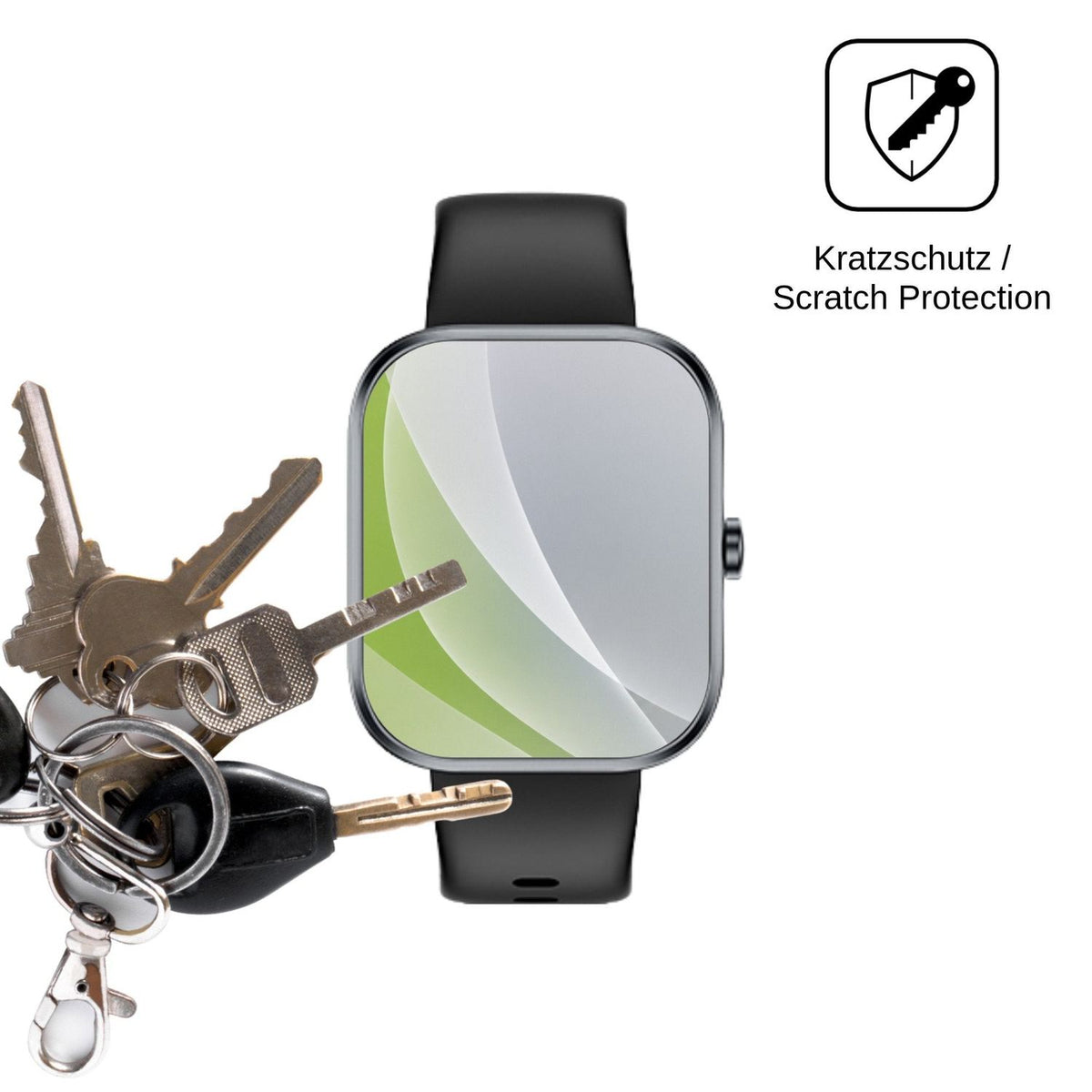 6x Schutzfolie matt für MFVLP D16 Display-Schutzfolie