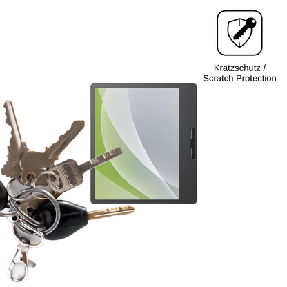 2x Schutzfolie matt für Onyx Boox Leaf 5 Display-Schutzfolie