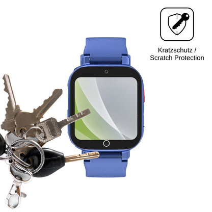 6x Schutzfolie matt für Transformers Smartwatch Kinder 4G Display-Schutzfolie