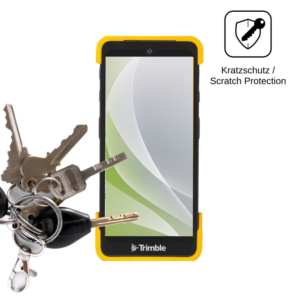 4x Schutzfolie matt für Trimble TDC6 Display-Schutzfolie