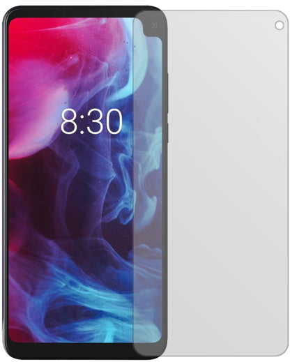 ArchosOxygen 68XL mit aufgebrachter dipos Displayschutzfolie, die lästige Fingerabdrücke minimiert