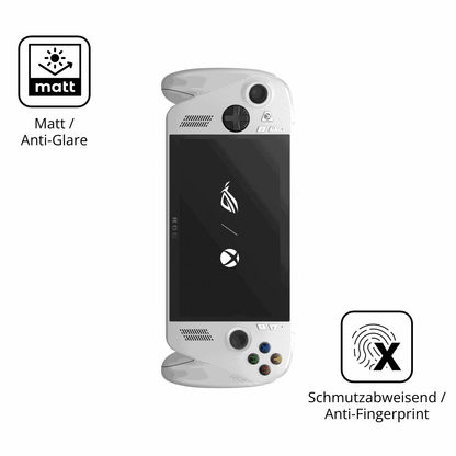 Dünne und entspiegelnde Folie passend zugeschnitten für Asus ROG Ally