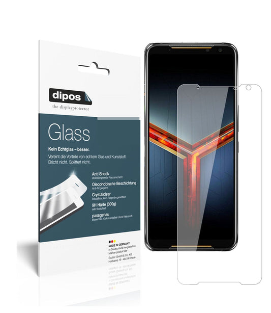 2x 9H Schutzfolie für Asus ROG Phone 2 Panzerfolie