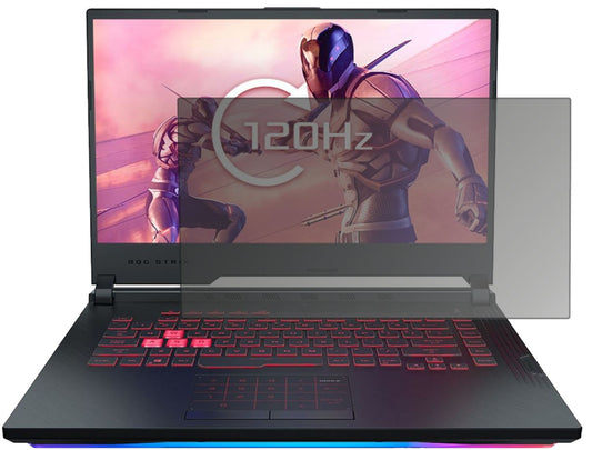Blickschutzfolie von dipos passend für Asus ROG Strix Scar III G531GU, präziser Zuschnitt und blasenfrei montiert