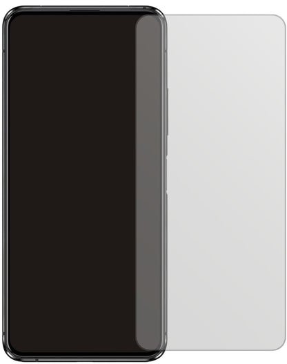 AsusZenfone 7 mit aufgebrachter dipos Displayschutzfolie, die lästige Fingerabdrücke minimiert