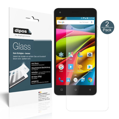 1x 9H Schutzfolie matt für Archos 50b Cobalt Lite Panzerfolie