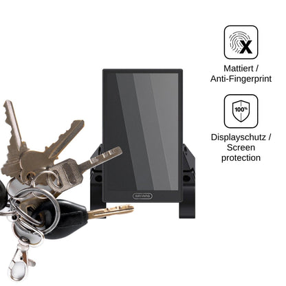 Blickschutzfolie für Bafang DP C010 matt Schutzfolie Privacy