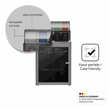 Schutzfolie mit optimaler Passform, zur Verwendung mit Hüllen geeignet
