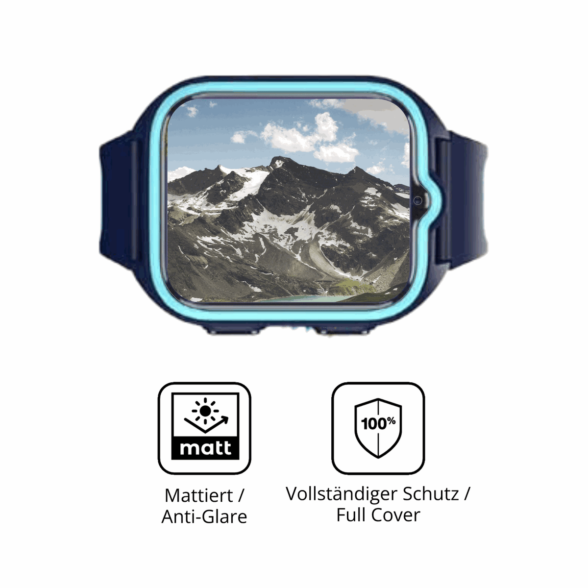 Flexible TPU-Folie passend zugeschnitten für Baolubao Z30, vollständige Abdeckung