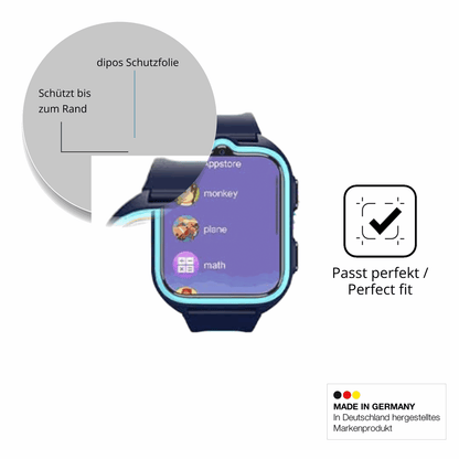 Besonders flexibler Displayschutz mit Anti-Shock-Schicht im Materialmix