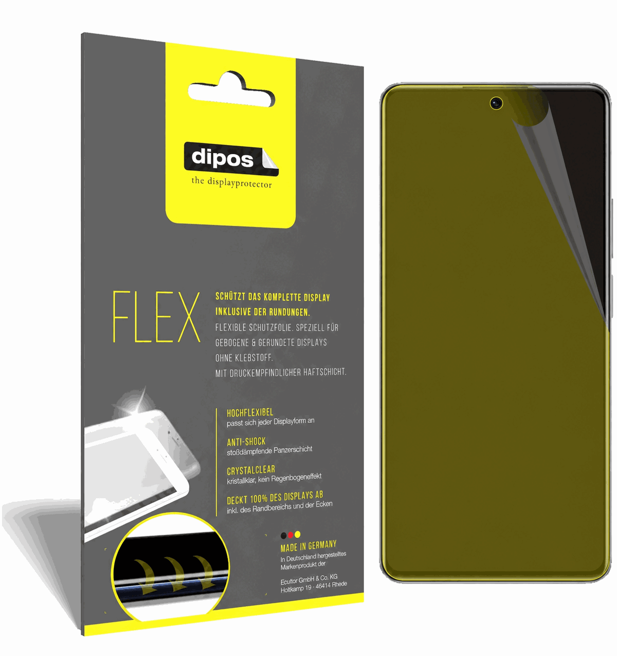2x 3D Full Cover Schutzfolie für Xiaomi Mi 11T Pro