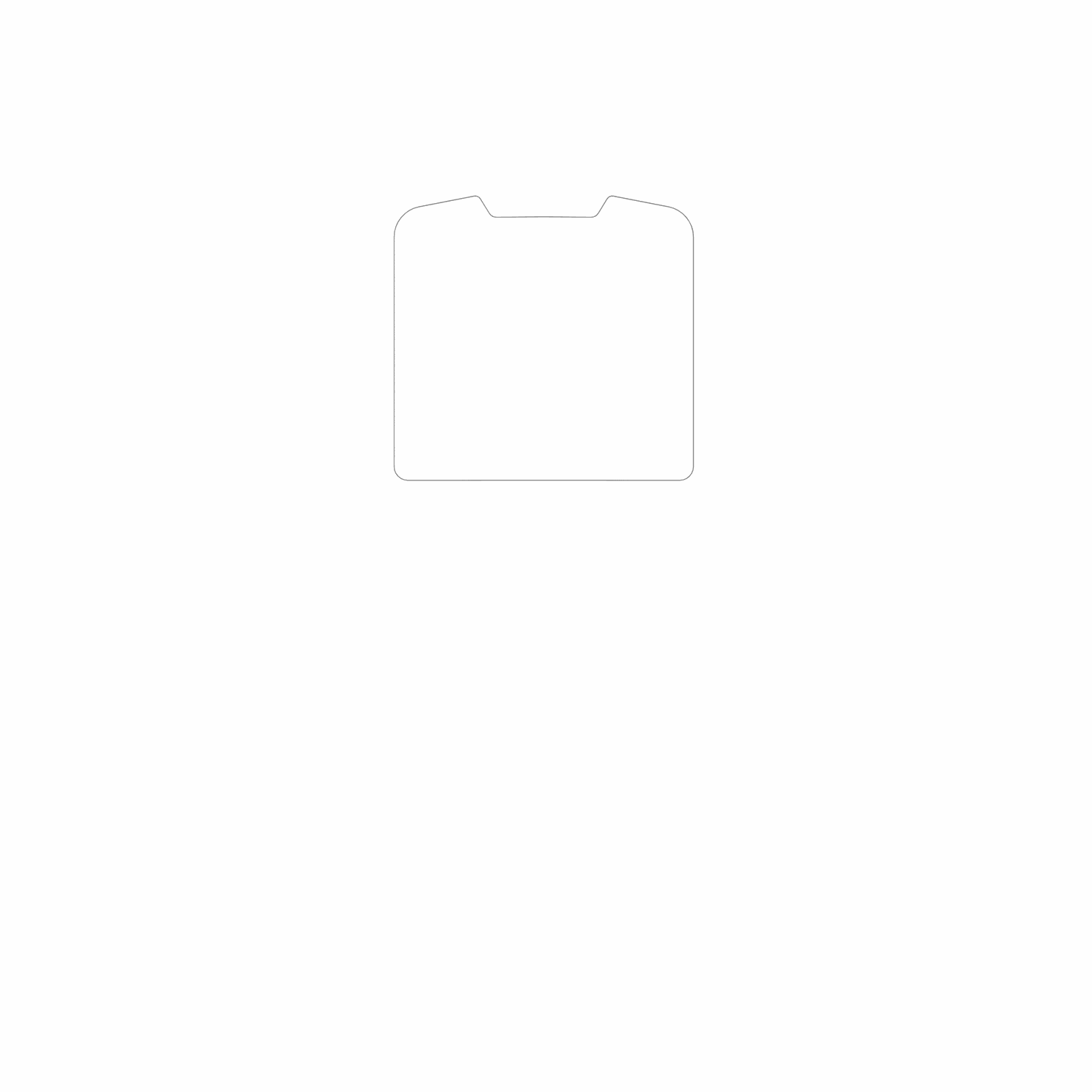 dipos Displayschutz für Beafon SL230 LTE, mattierte Oberfläche, geringe Dicke und perfekte Passform
