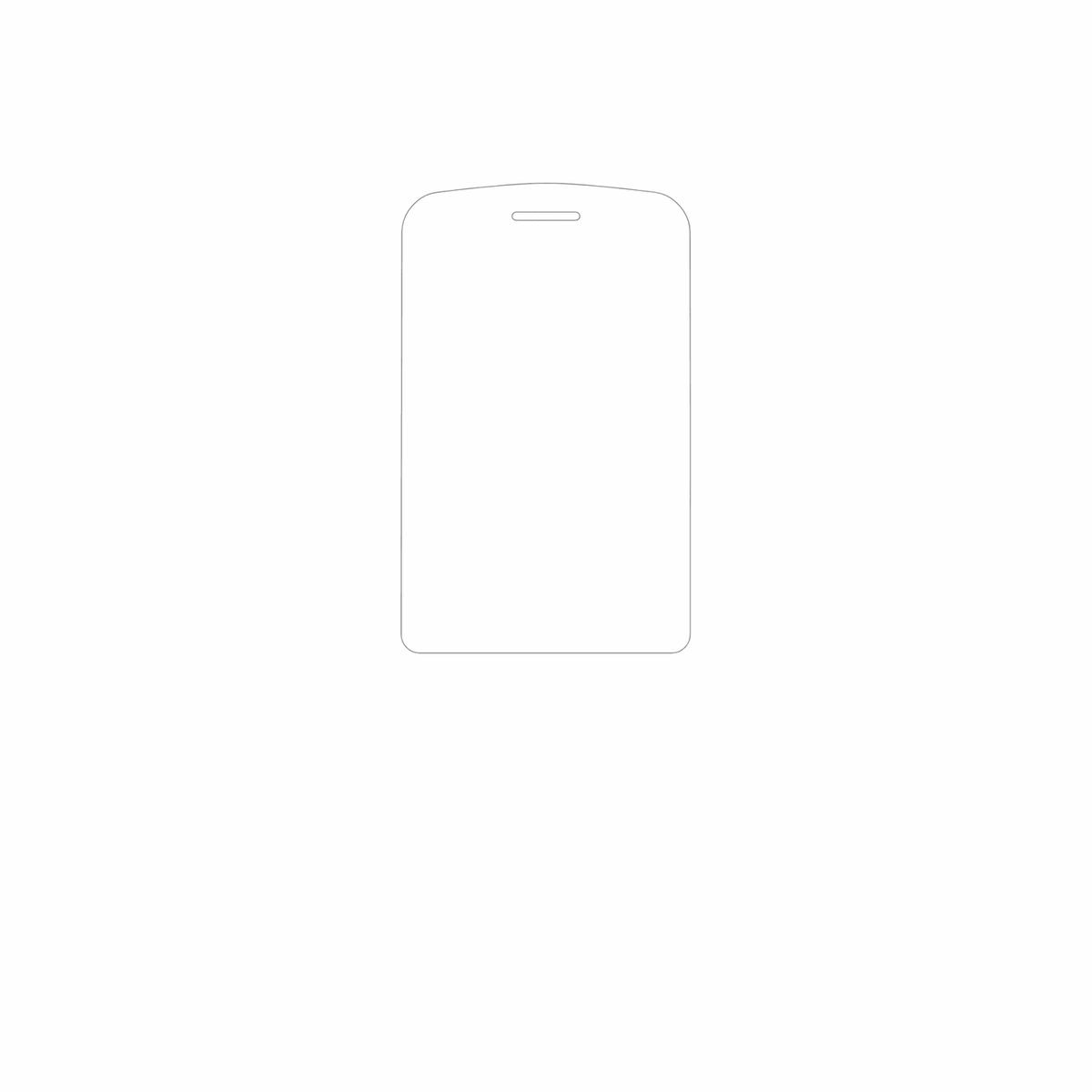dipos Displayschutz für Beafon SL645plus, mattierte Oberfläche, geringe Dicke und perfekte Passform