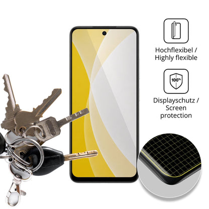 dipos Displayschutz für Benco S2, transparente Oberfläche, geringe Dicke und perfekte Passform