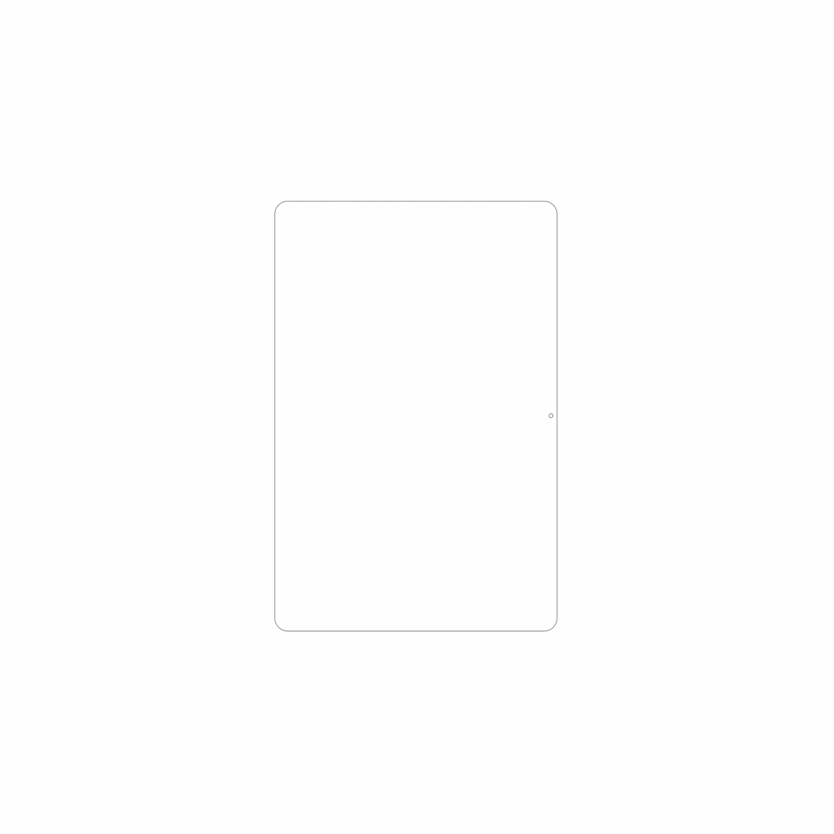 dipos Displayschutz für BESTTAB T20, mattierte Oberfläche, geringe Dicke und perfekte Passform