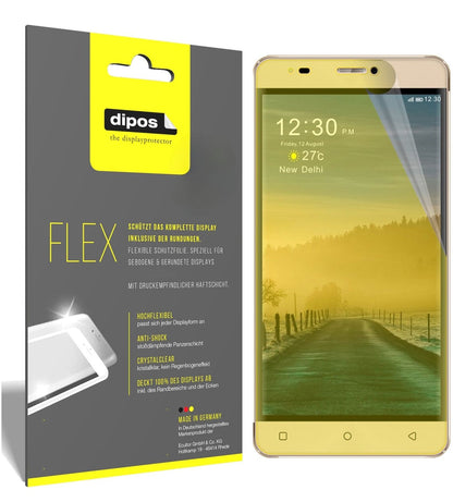 2x 3D Full Cover Schutzfolie für Gooweel G9