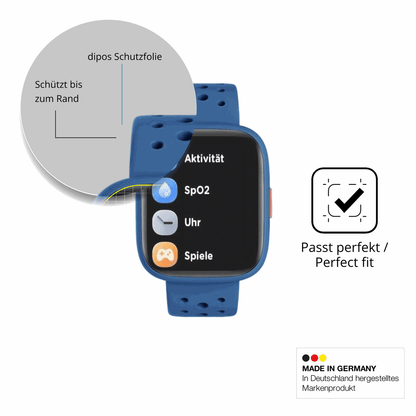Besonders flexibler Displayschutz mit Anti-Shock-Schicht im Materialmix