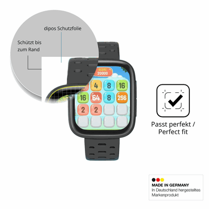 Besonders flexibler Displayschutz mit Anti-Shock-Schicht im Materialmix