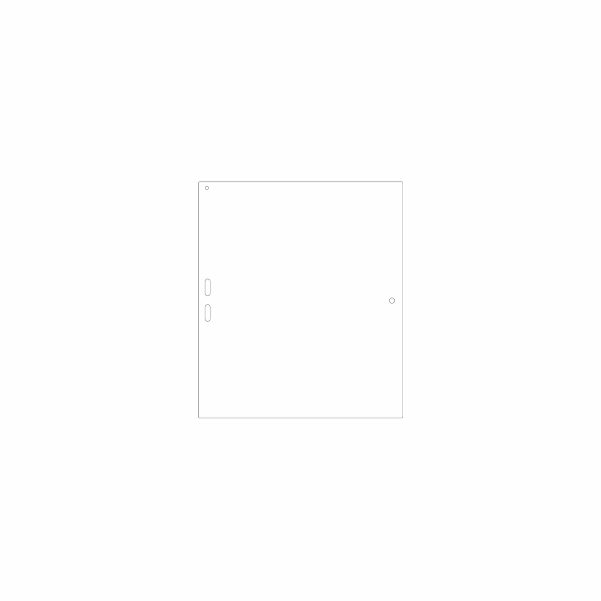 dipos Displayschutz für Bigme B10 10.3 Zoll, mattierte Oberfläche, geringe Dicke und perfekte Passform