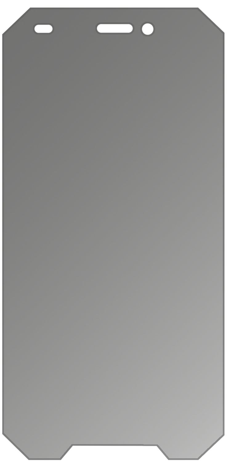 dipos Displayschutz für Blackview BV4000, mattierte Oberfläche, Blickschutzfilter und perfekter Passform