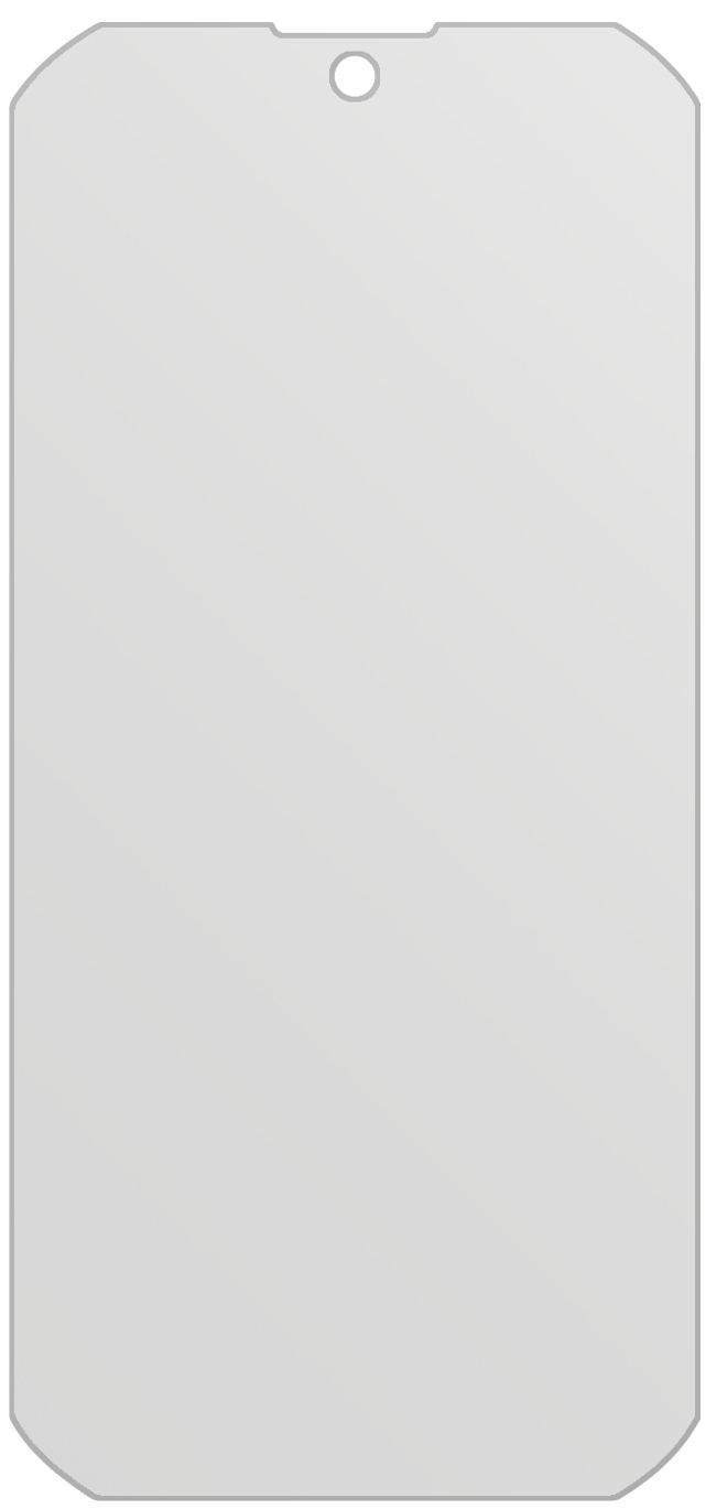dipos Displayschutz für Blackview BV9900, mattierte Oberfläche, geringe Dicke und perfekte Passform
