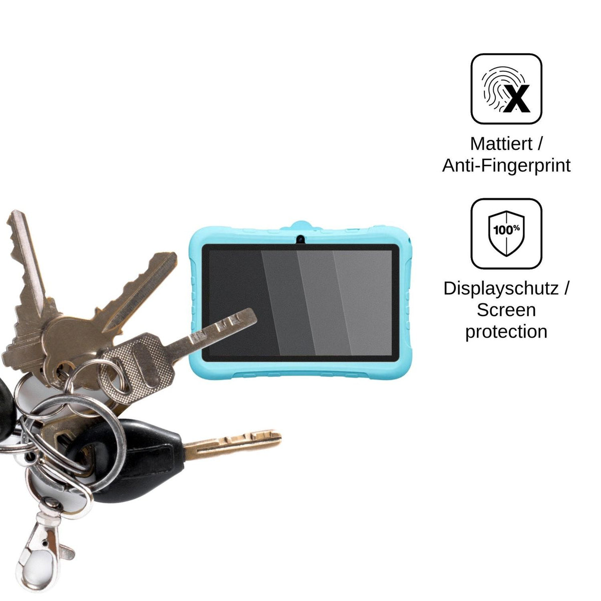 Blickschutzfolie für Blackview Link Lite Kids matt Schutzfolie Privacy