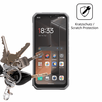 Schutz gegen Kratzer auf dem Blackview Fort 100 Glas durch Schlüssel oder Ähnliches