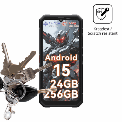 dipos Displayschutz für Blackview FORT 2, mattierte Oberfläche, robuste Festigkeit und perfekte Passform