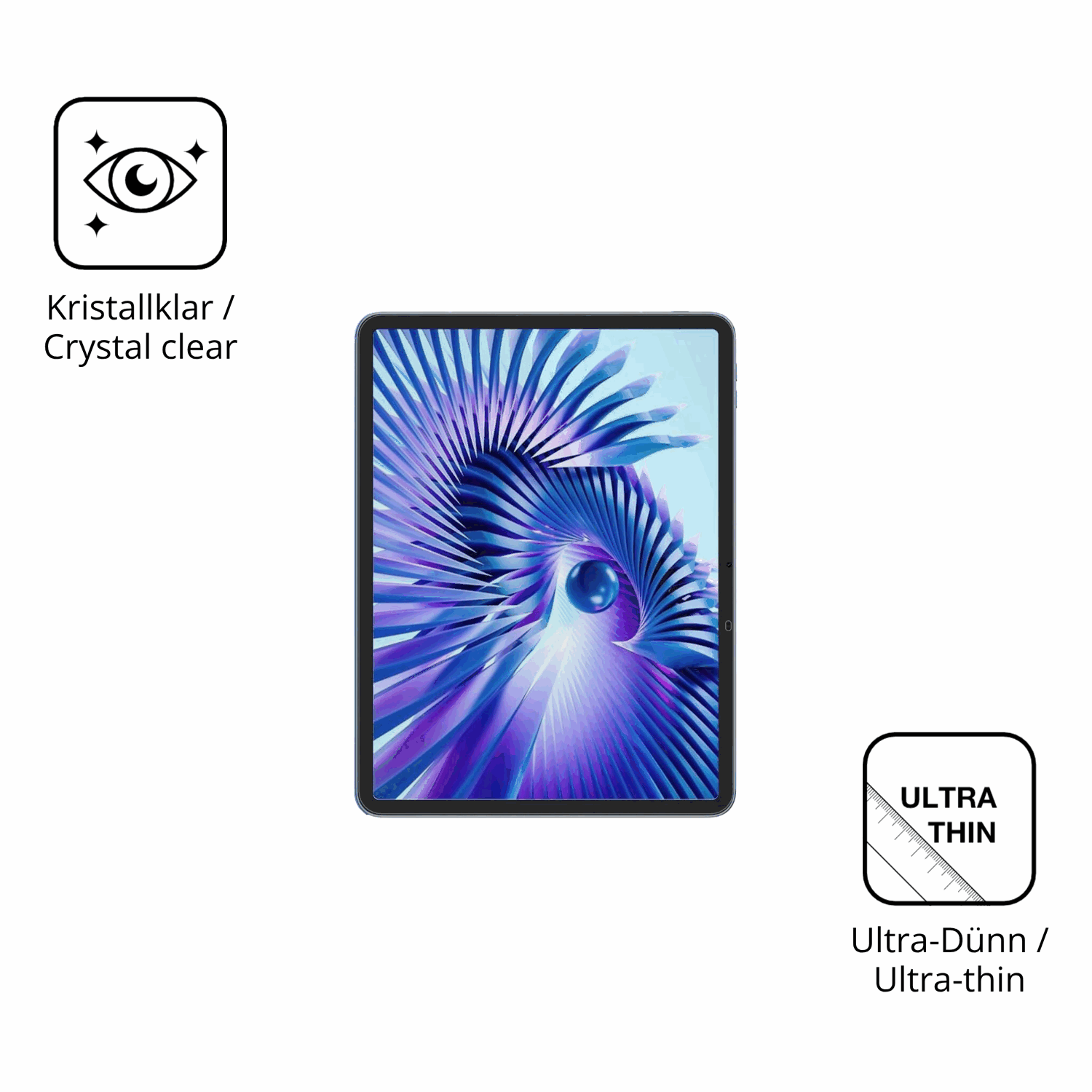 Dünne und klare Folie passend zugeschnitten für Blackview Link8