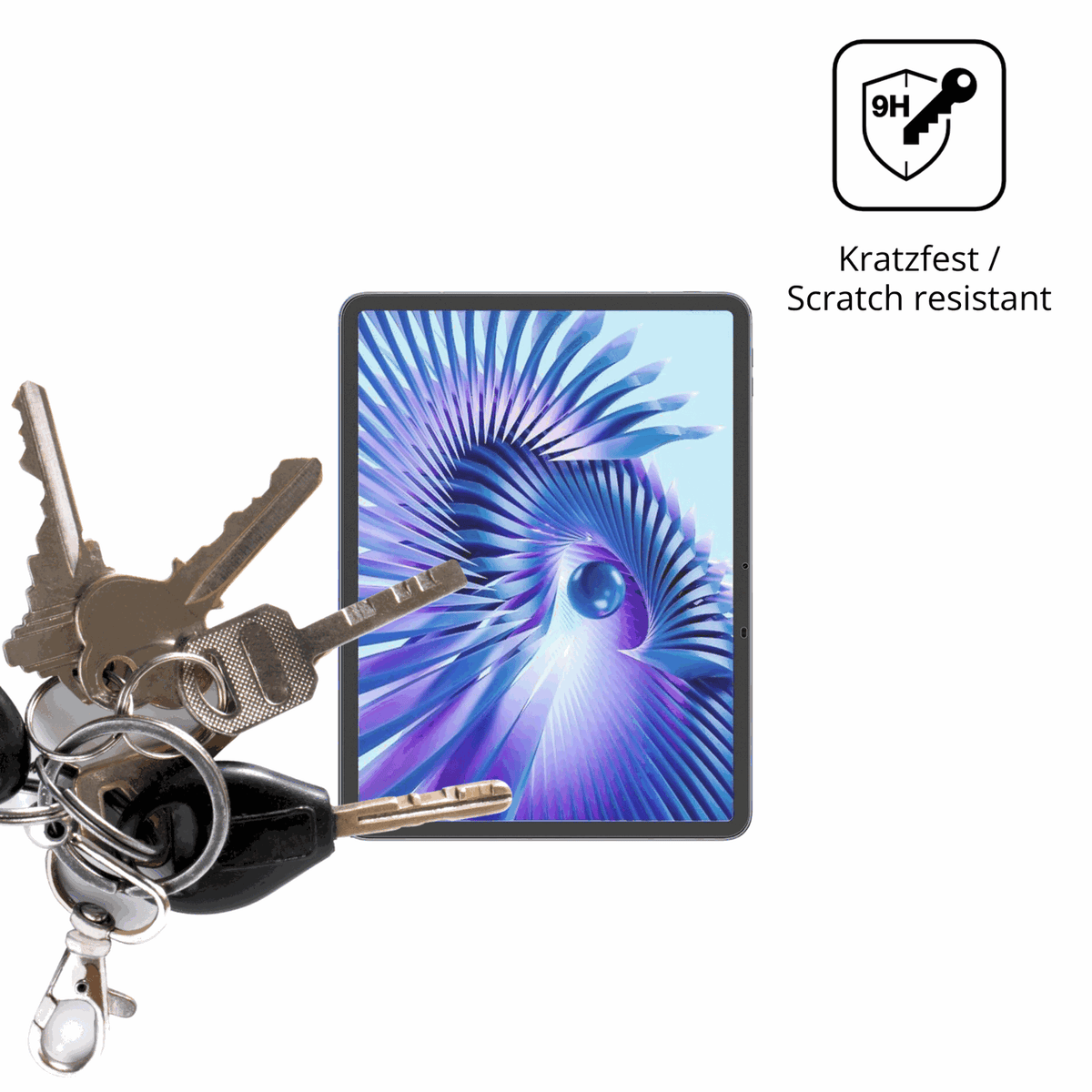 dipos Displayschutz für Blackview Link8, mattierte Oberfläche, robuste Festigkeit und perfekte Passform