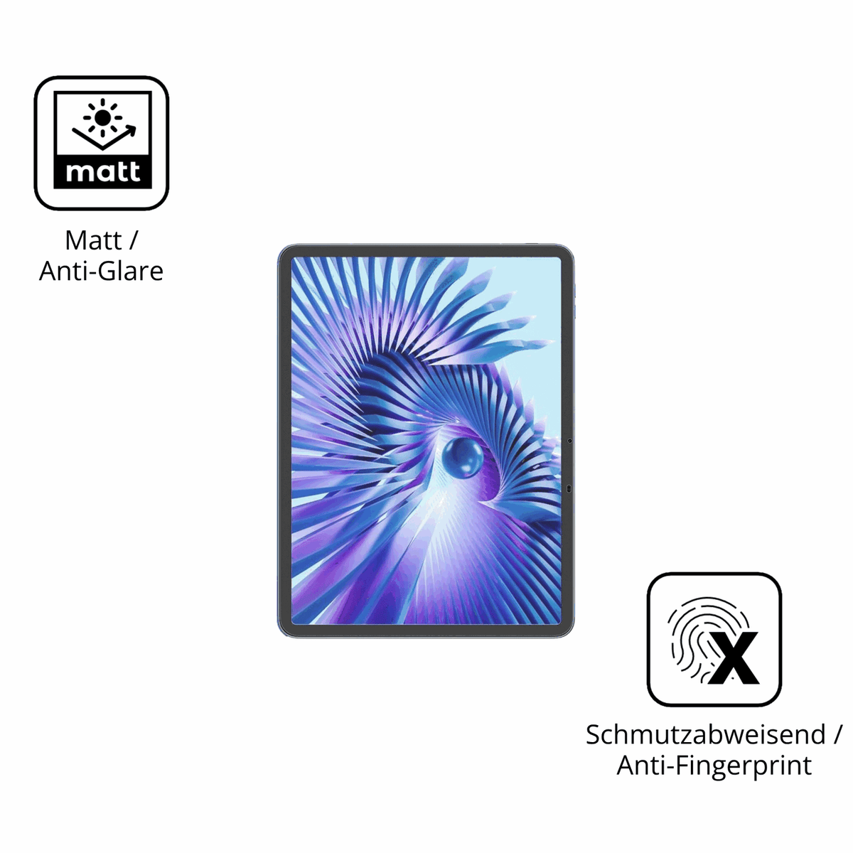 9H Hartbeschichtete, flexible Folie passend zugeschnitten für Blackview Link8
