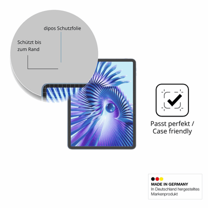 Schutzglasfolie mit optimaler Passform, zur Verwendung mit Hüllen geeignet