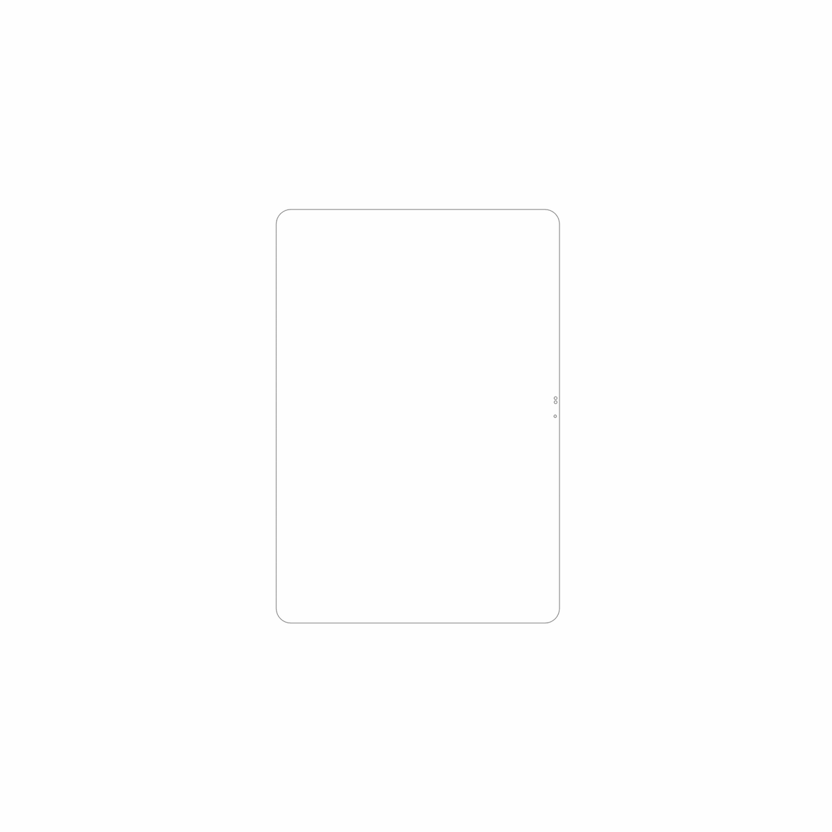 dipos Displayschutz für Blackview Mega 12, mattierte Oberfläche, geringe Dicke und perfekte Passform
